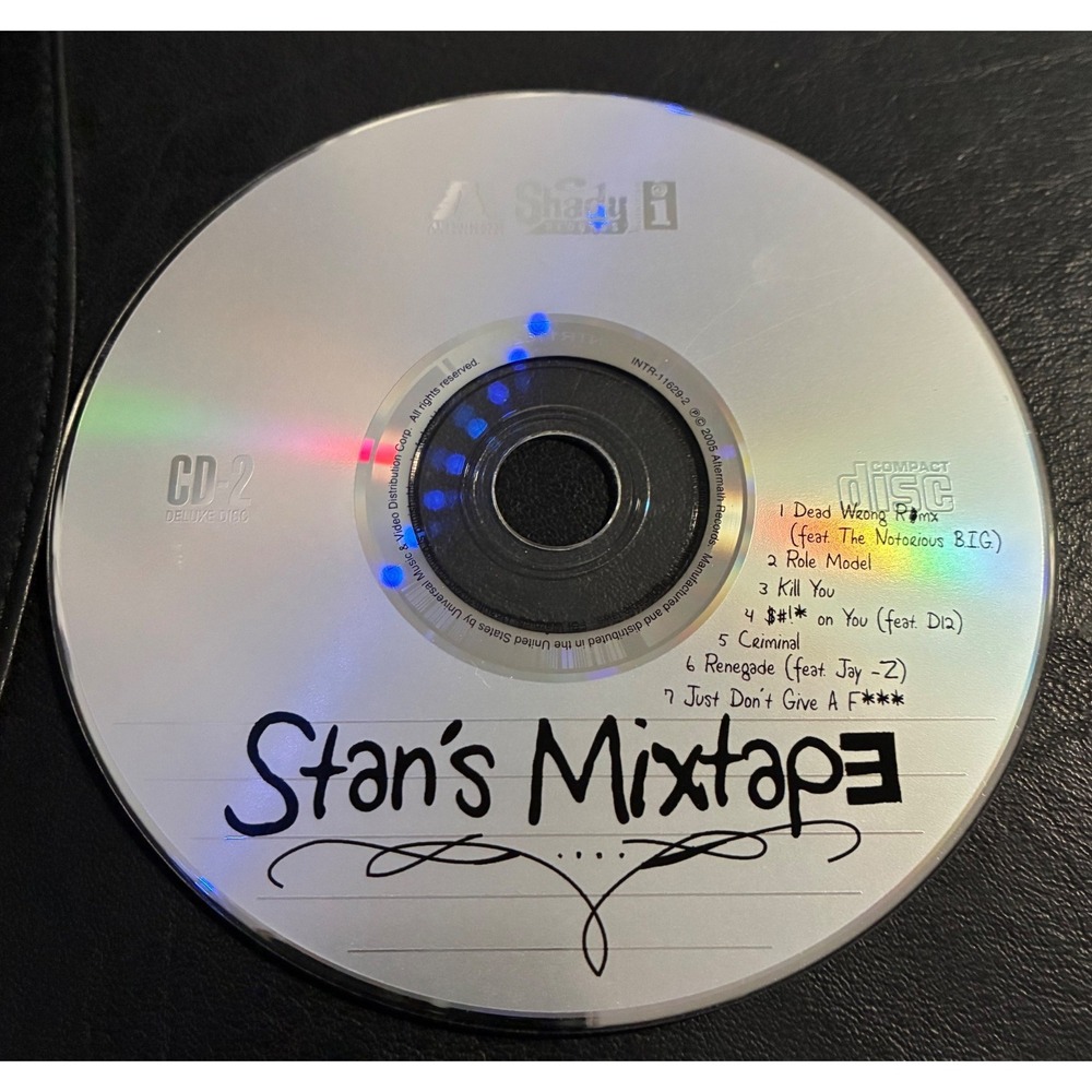 Eminem Curtain Call The Hits Deluxe CD 2 Stan's Mixtape 2005 INTR-11629-2